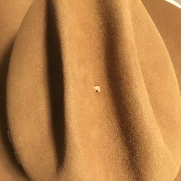 Resistol George Strait Hill Country Felt/Wool/Beaver? Hat 7 Chestnut - Picture 5 of 11